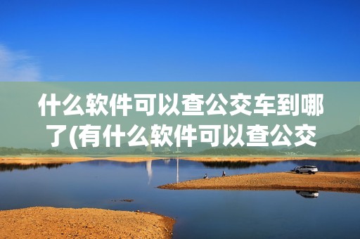 什么软件可以查公交车到哪了(有什么软件可以查公交车到哪了)